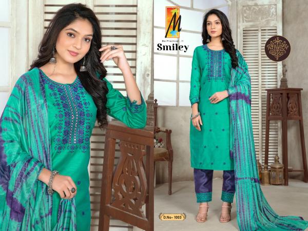 Master Smiley Fancy Kurti With Bottom Dupatta Collection